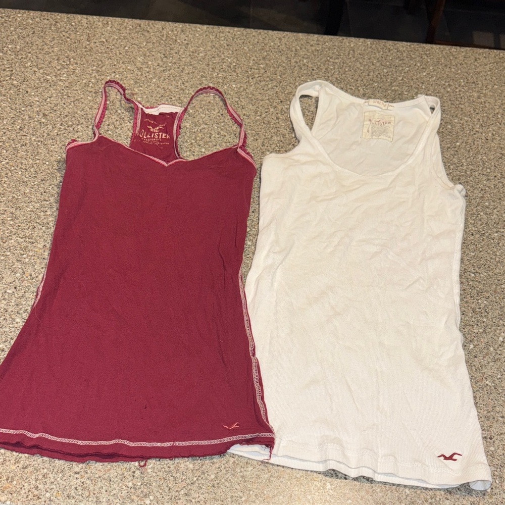 Hollister y2k layering tank tops
